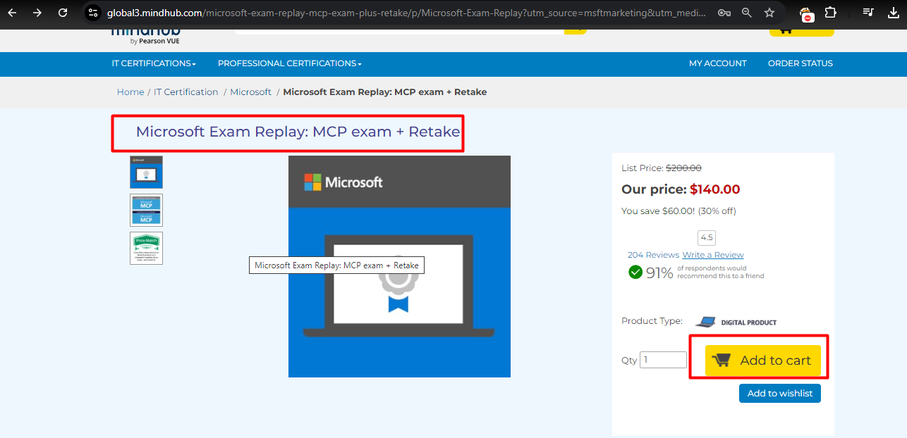 Como agendar um Exame de Certificação Microsoft com Retake(Exam Replay